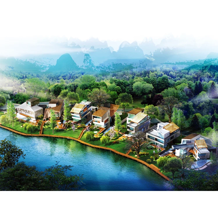 Factory price contemporary landscaping ideas for front of house Best high quality