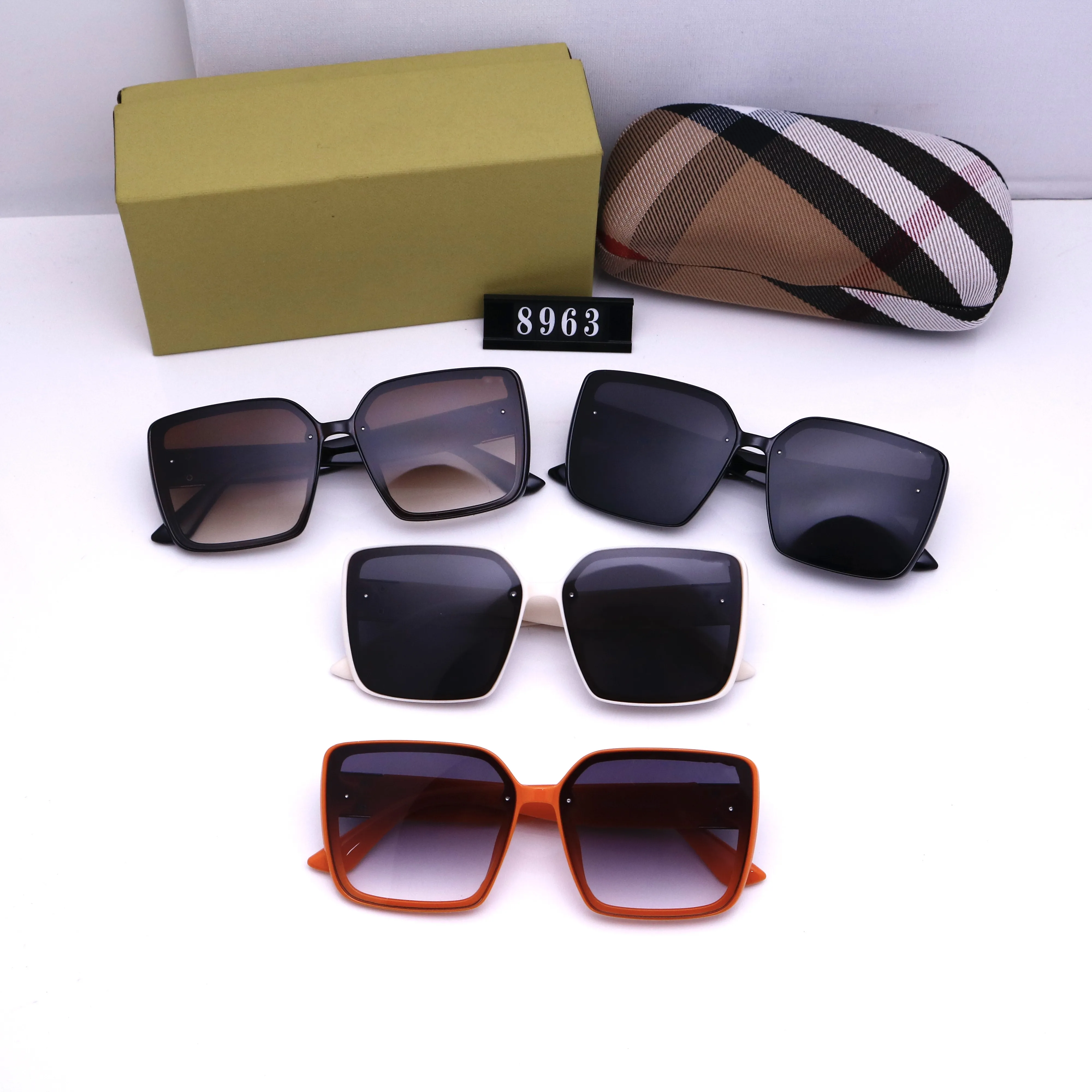 8963 год, высокое качество, оптовая продажа, рекламный тренд, винтажные брендовые Дизайнерские мужские и женские роскошные солнцезащитные очки 2022