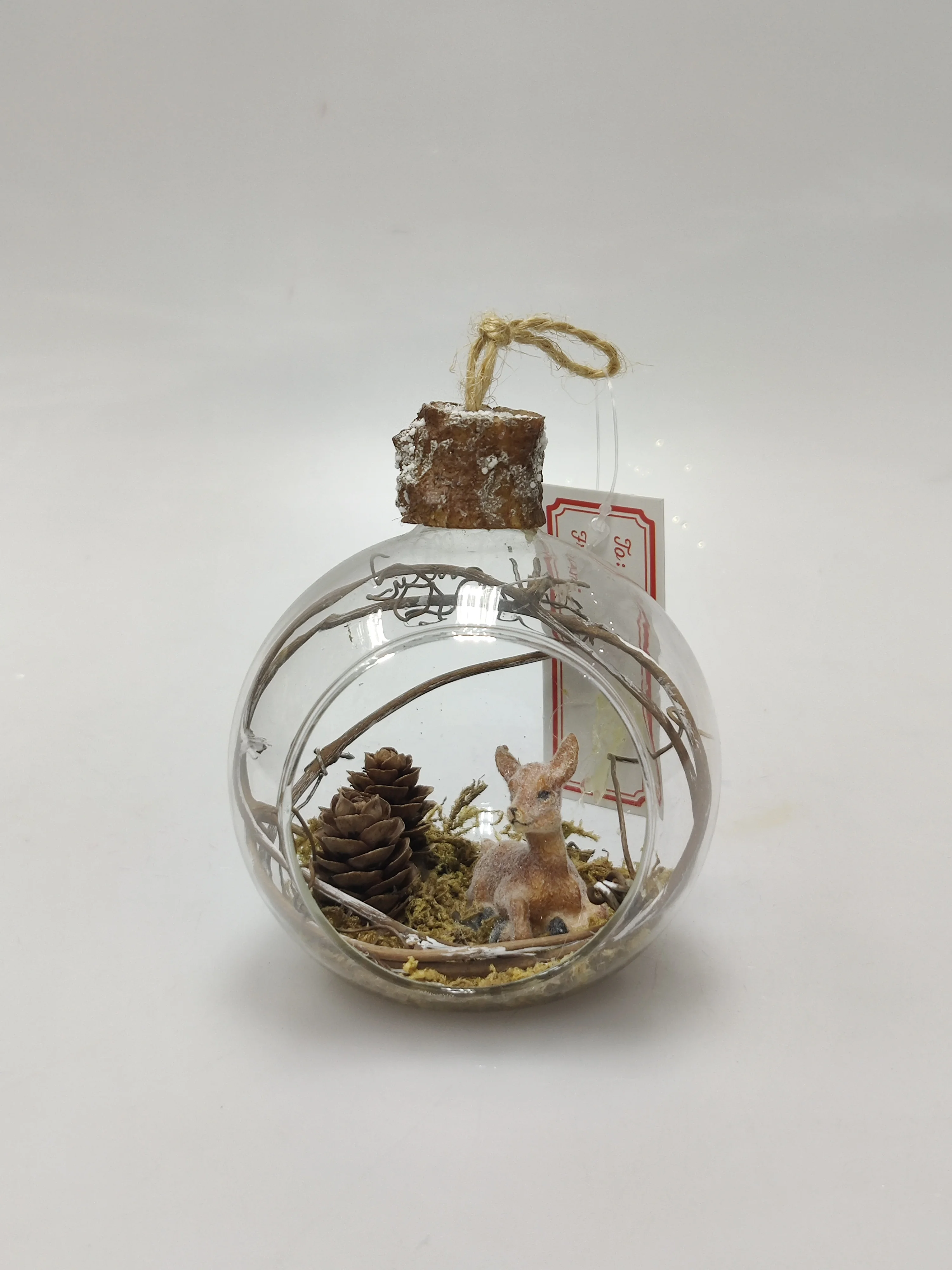 Christmas decorations christmas ball with a squirrel  gift Christmas Tree Hanging decoration
