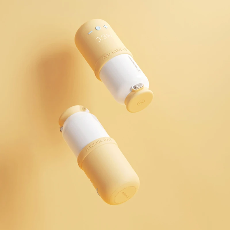 Heating Milk Baby Formula Bottle Warmer  Wireless Baby Milk Warmer keep warm Portable Bottle Warmer