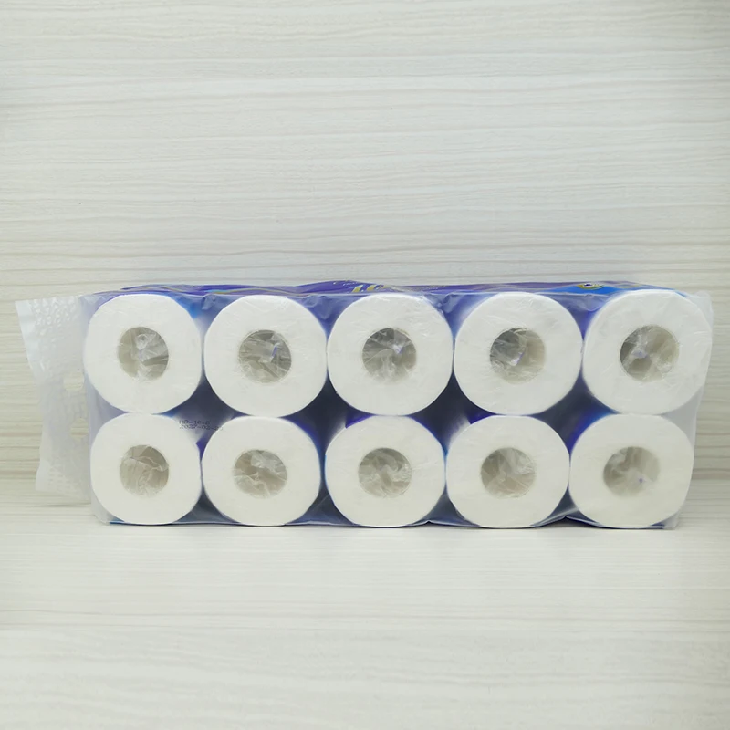 Customizable Cheap Toilet Tissue Paper Roll Made From Virgin Wood Pulp Coreless Design-by Manufacturer