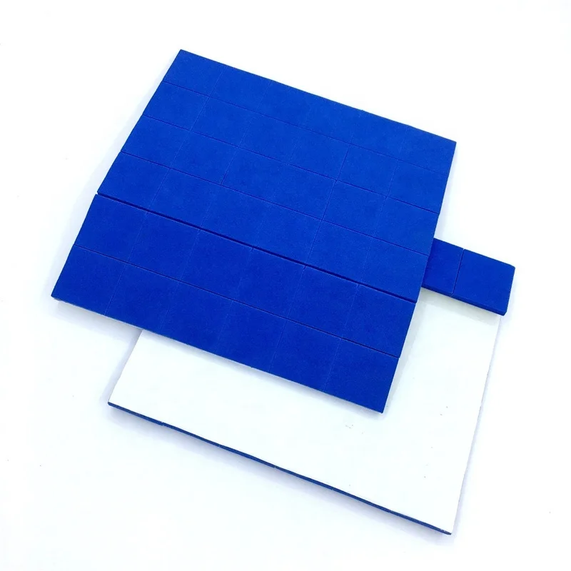 Blue EVA Sheet Foam Separator Pads Non-Adhesive Rubber Adhesive Glass Protection Spacer for Shipping Blue EVA Shipping Pads