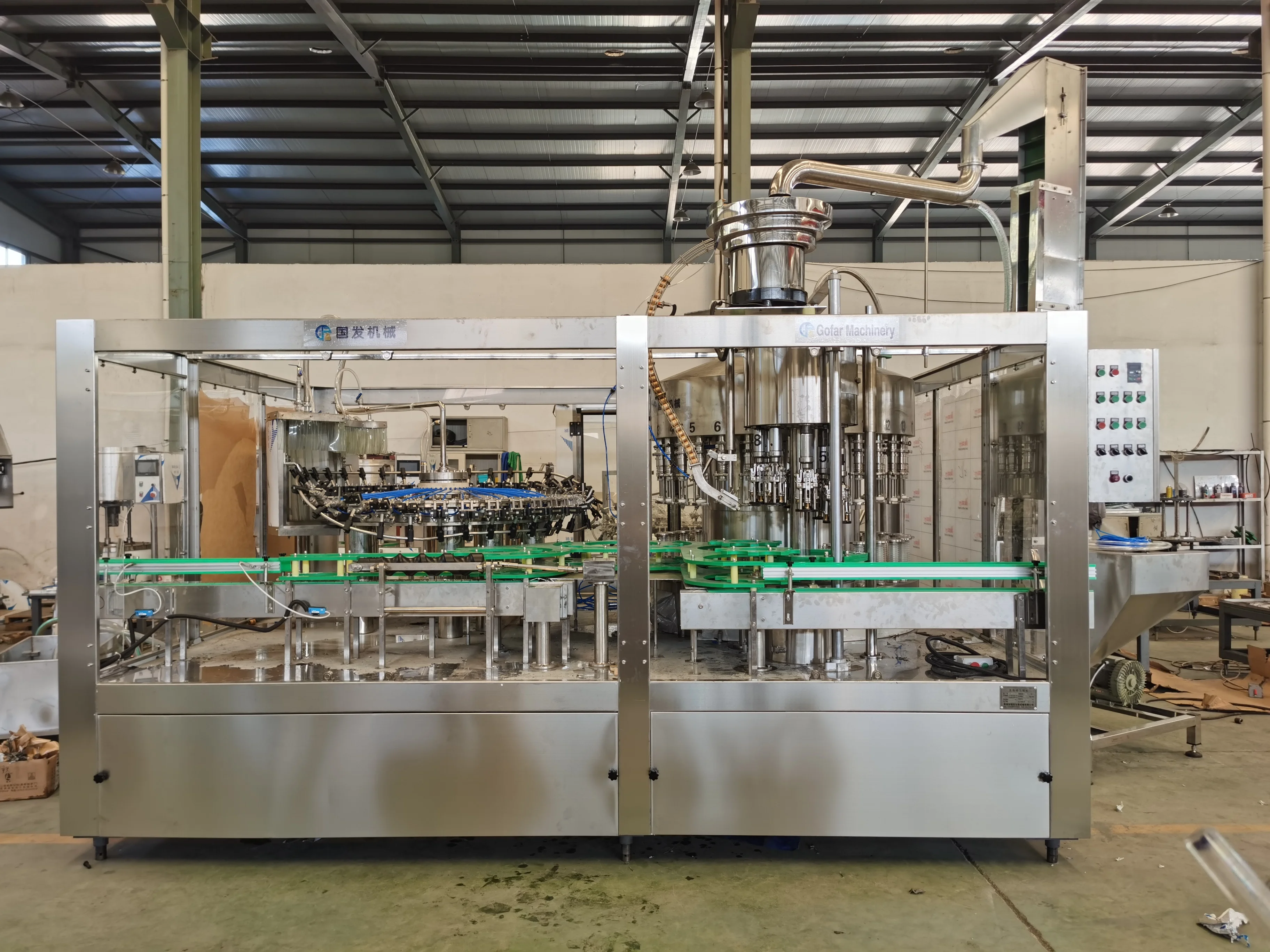 Automatic Liquid Filling Machine Wine Whiskey Vodka Liquid  Bottling Washing Filling Capping 3 In 1 Monoblock Machine