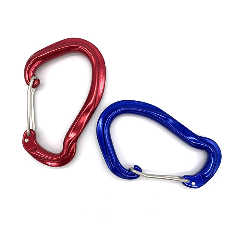 JRSGS Carabiner Clips Aluminium Snap Hook 12KN Customized the LOGO S7809S