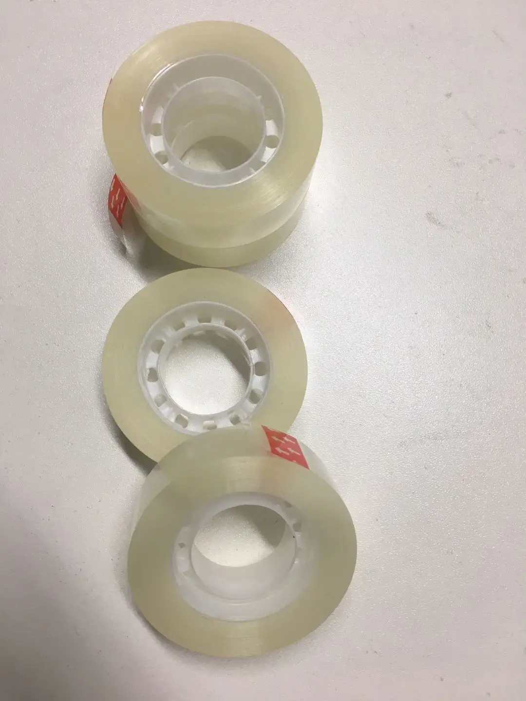 High quality cheap Strong stickness Transparent Bopp adhesive Stationery tape for
