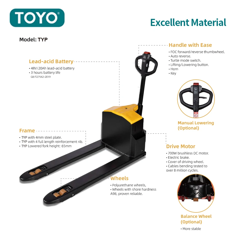 1.5 2.0 T Ton High Quality Full Electric Scale Pallet Truck With Curtis Controller