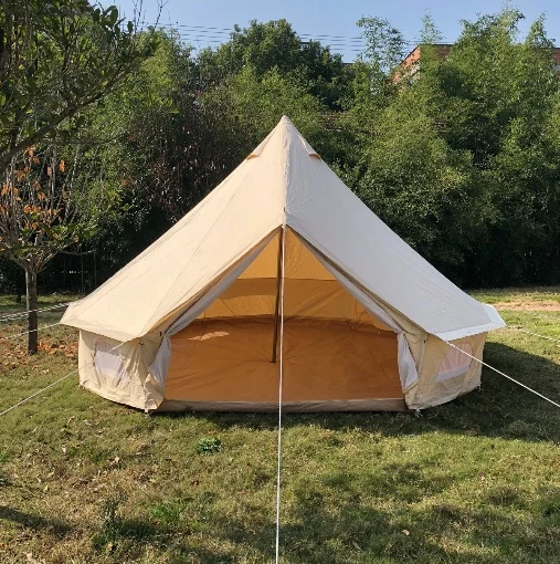 
Feelife Brand diameter 6M cotton canvas bell tent factory price 
