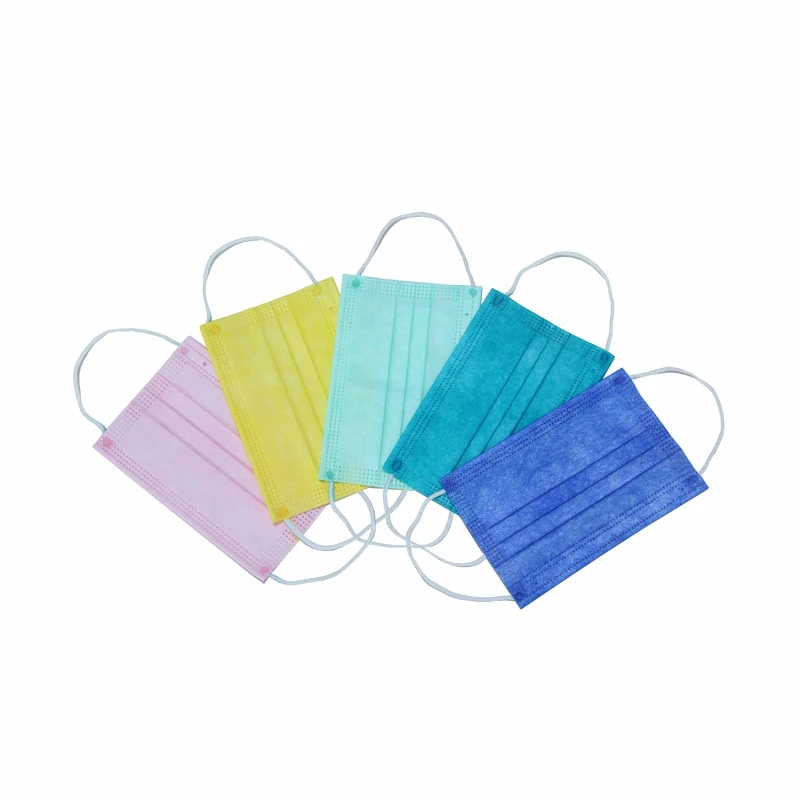 
Disposable Muliticolered Surgical face masks China Supplier CE Certificated 3 Ply with factory price 