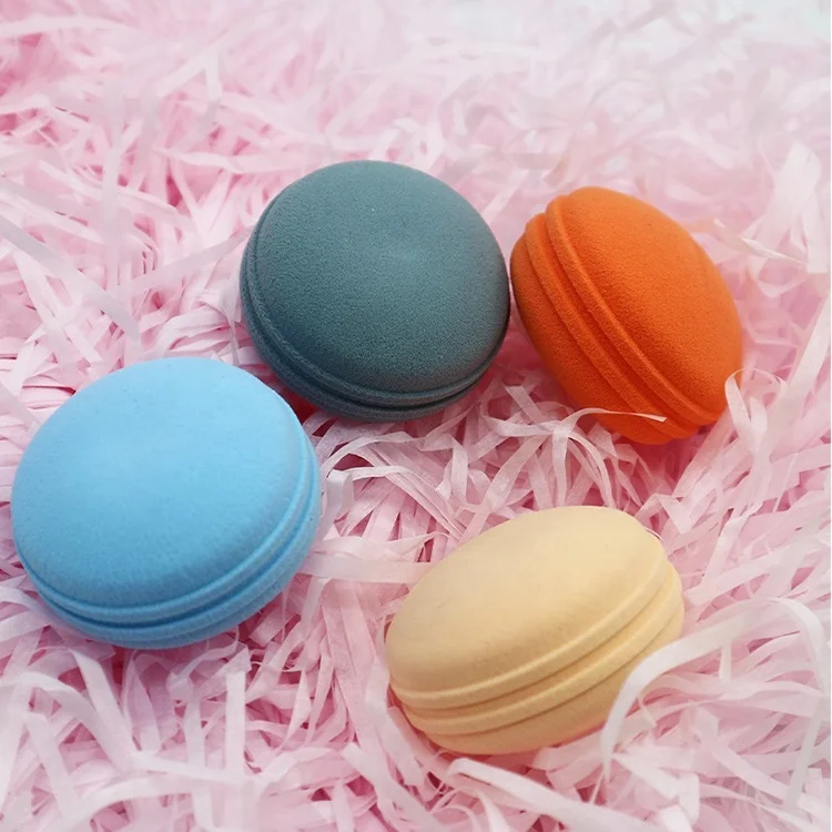 Wholesale Makeup Blender Sponge Sets Macaroon Latex Free Sponge Make Up Blenders