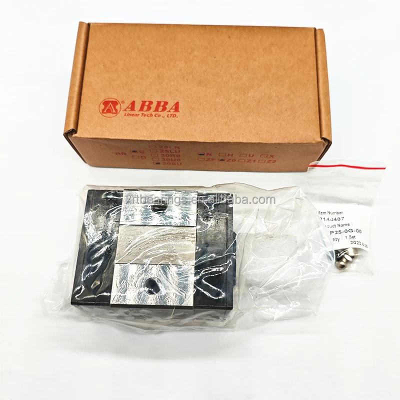 ABBA Linear Guide Block bearing BRC30U0 BRS30B 30x60x42mm Double Row Steel Balls Sliders BRS30BS BRC30SU Linear slide bearing
