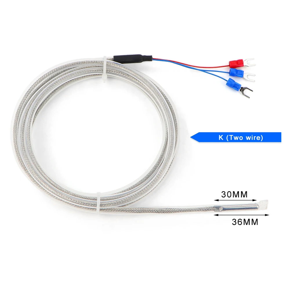 thermocouple waterproof anticorrosive K /PT100 acid and heat resistant Temperature sensor