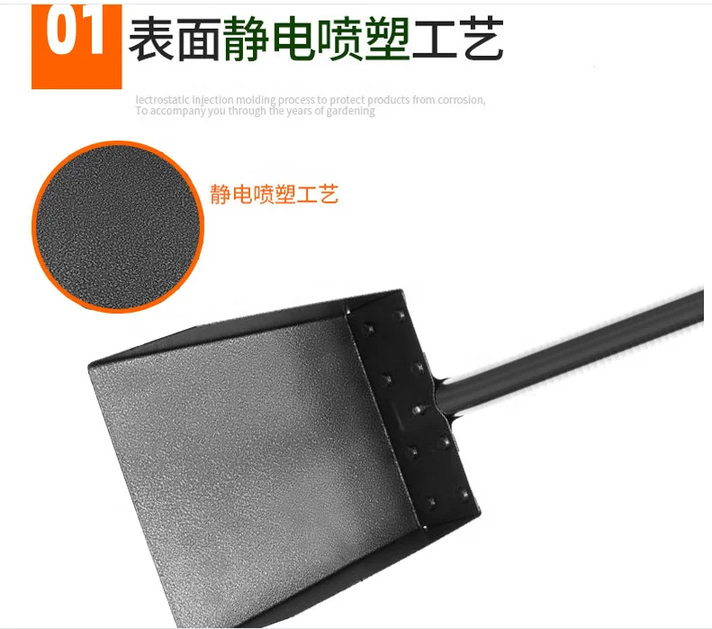 Sohpety Plastic Handle Metal Pet Dog Pooper Poop Waste Picker Scooper