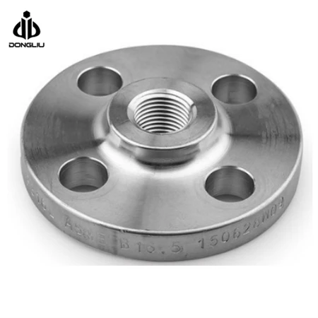 304 Stainless Steel flanges Carbon steel PN10/16 welded flange ASTM forged threaded drainage pipe fittings flange