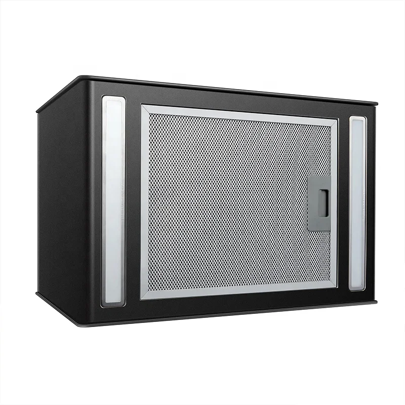 Island Mount DUCTLESS Range Hood Contemporary Italian Smart Exhaust Hood