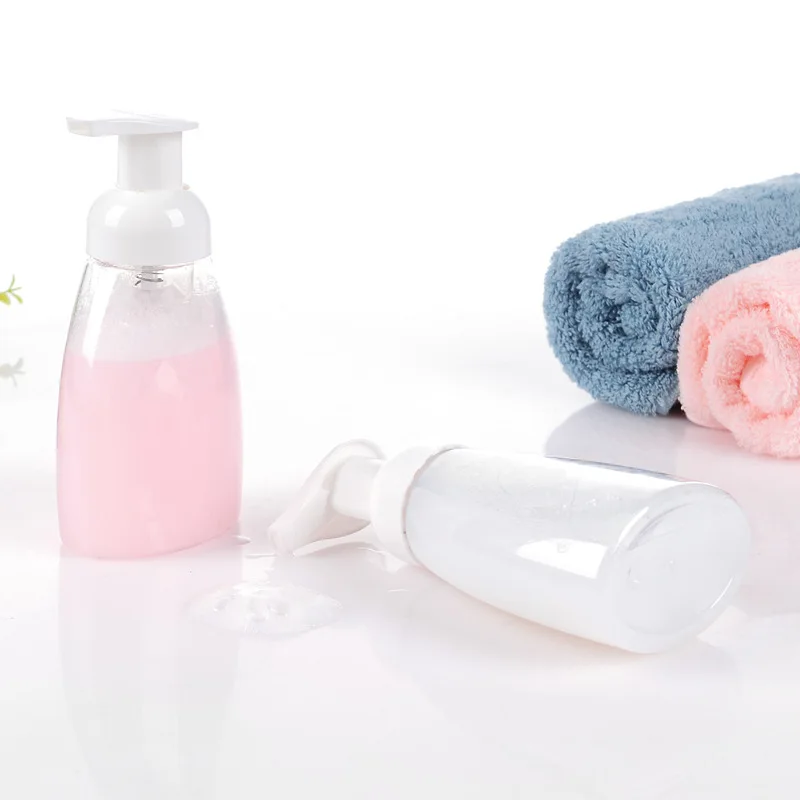 Wholesale 300ml Clear Spray Soap Foaming Foam Pump Bottle