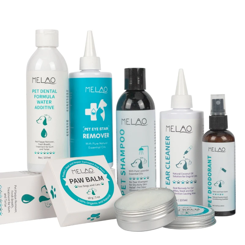 Mascotas Clean Pets Odor Remover Soothing Paw Balm Dogs Shampoo Shower Gel Claw Cream Cat Deodorant Spray Eye Stain Remover