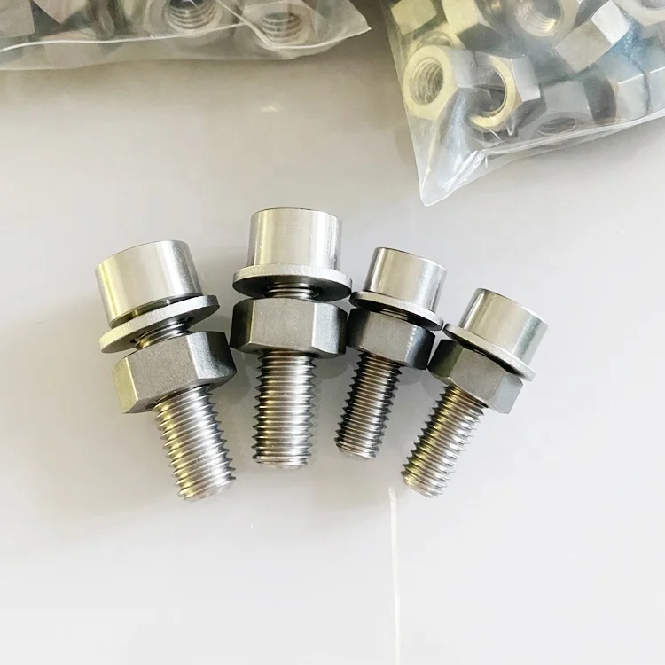 Gr2 Titanium bolt/nut/washer set Titanium bolts for Auto