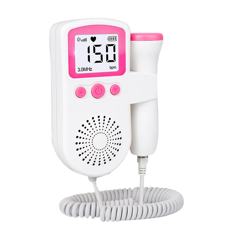 Wholesale Portable Ultrasound Baby Mini With a Charger TFT Screen Probe Fetal Doppler In Store