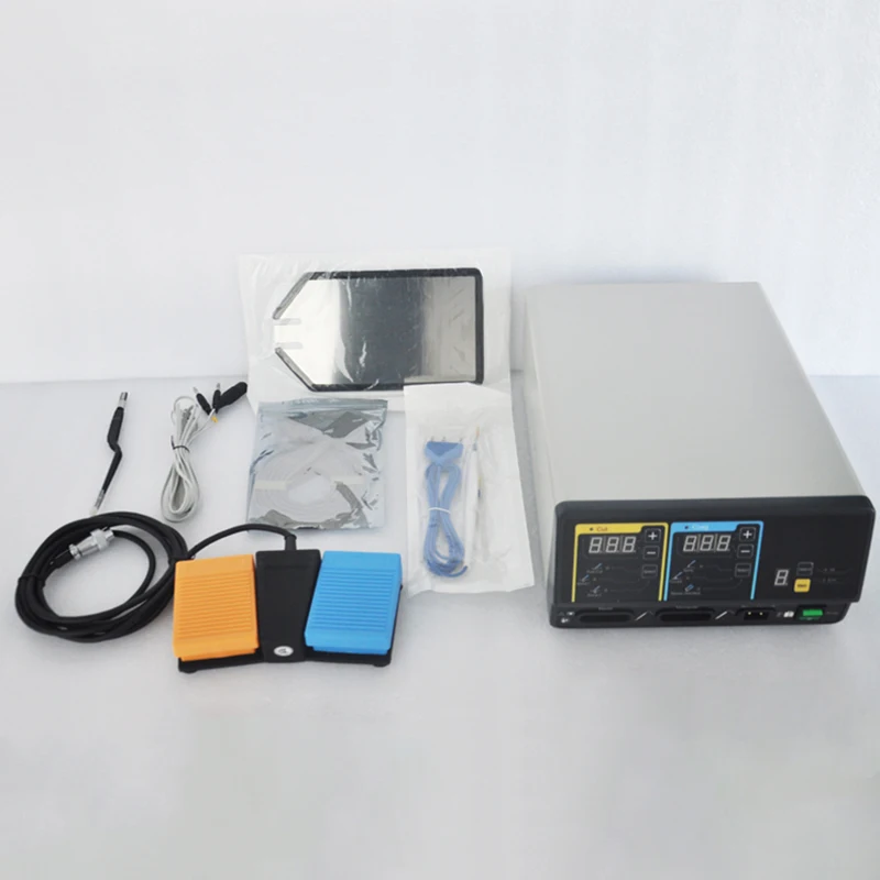 High Frequency Bipolar Hospital Portable Surgical Diathermy Electrocautery 400watts bipolar available electrosurgical unit
