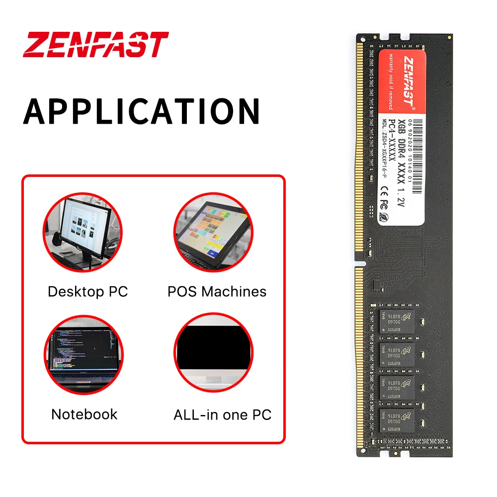 Оперативная память ZENFAST ddr4 ddr 4 ОЗУ ГБ 8 16 32 настольный компьютер аркадный шкаф Гб DDR4 OEM