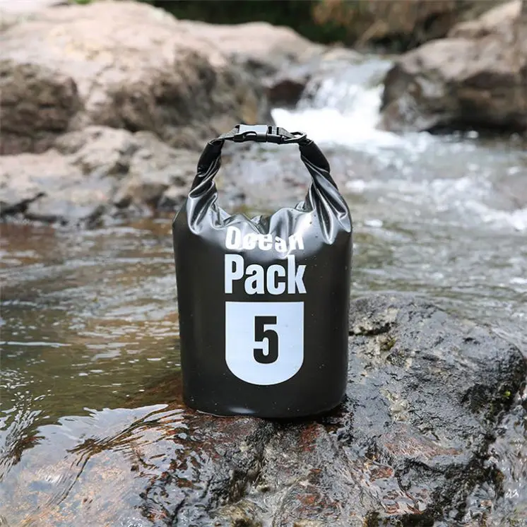 Premium Waterproof Dry Bag Transparent 10 & 20 Liter Floating Dry bag Sack for Water sports - Shoulder Strap - Keeps Gear Dry