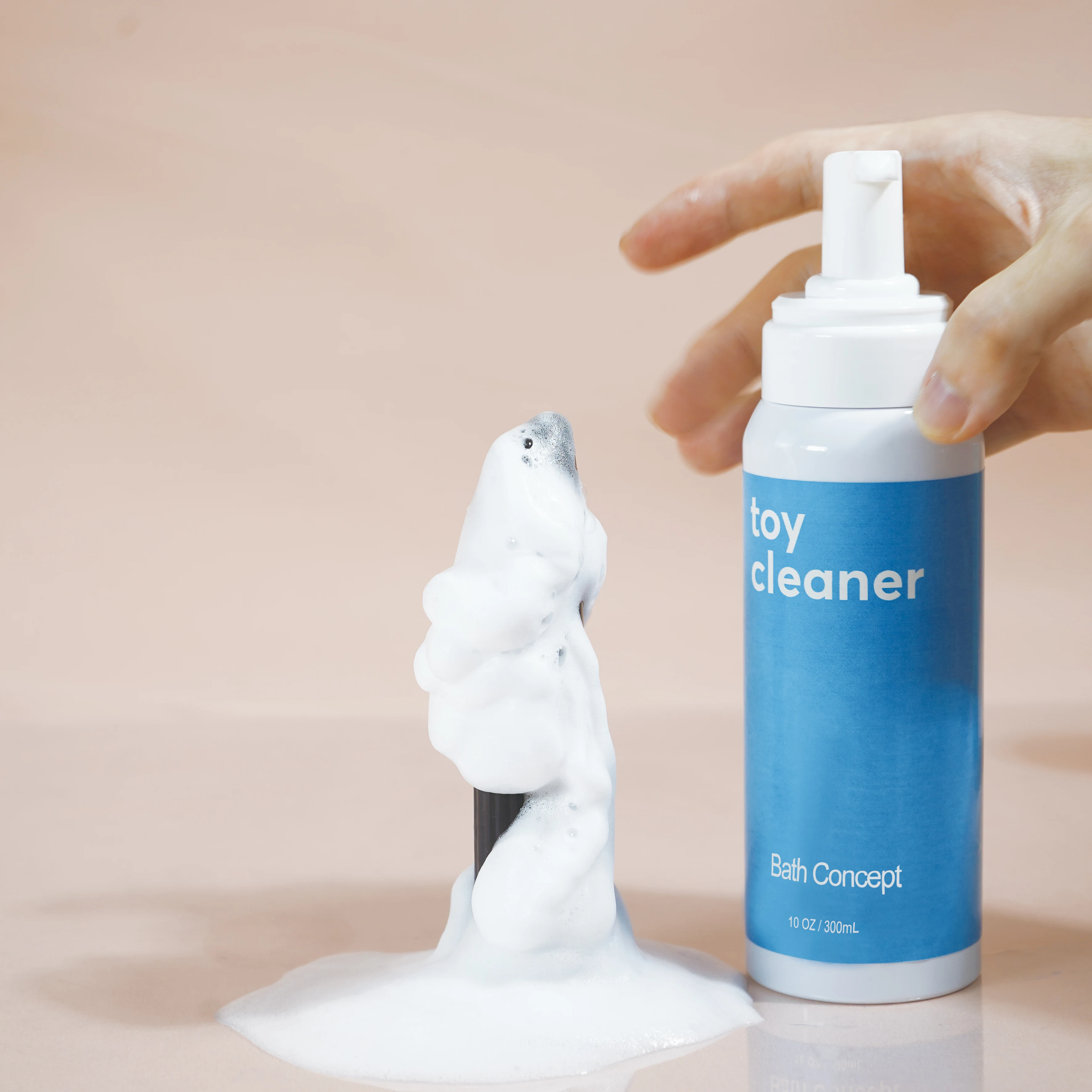 OEM SMETA BSCI GMPC Factory Sex Toys Cleaner Foam Mousse Wholesale Private Label Natural Organic Adult Sex Toy Cleaner
