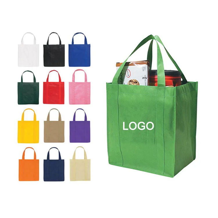 Лидер продаж, многоразовая сумка для покупок из нетканого полипропилена с логотипом