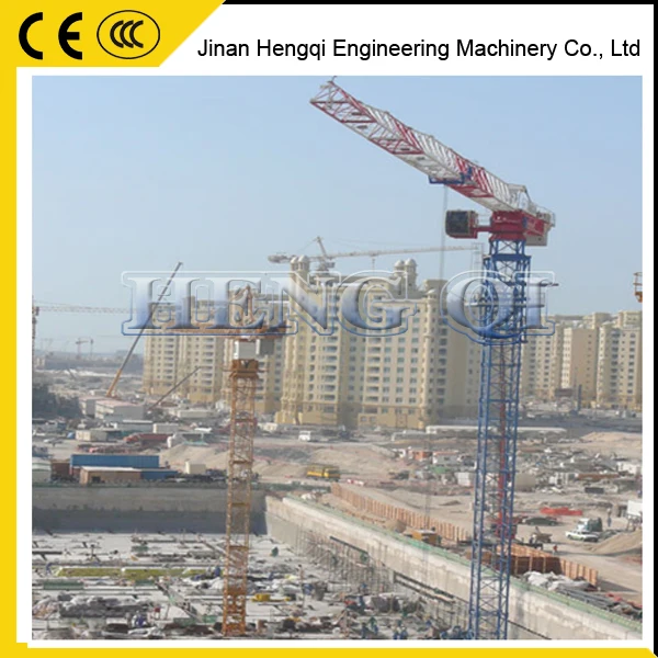 For sale trustworthy 60m tower crane QTZ125 high quality and durable