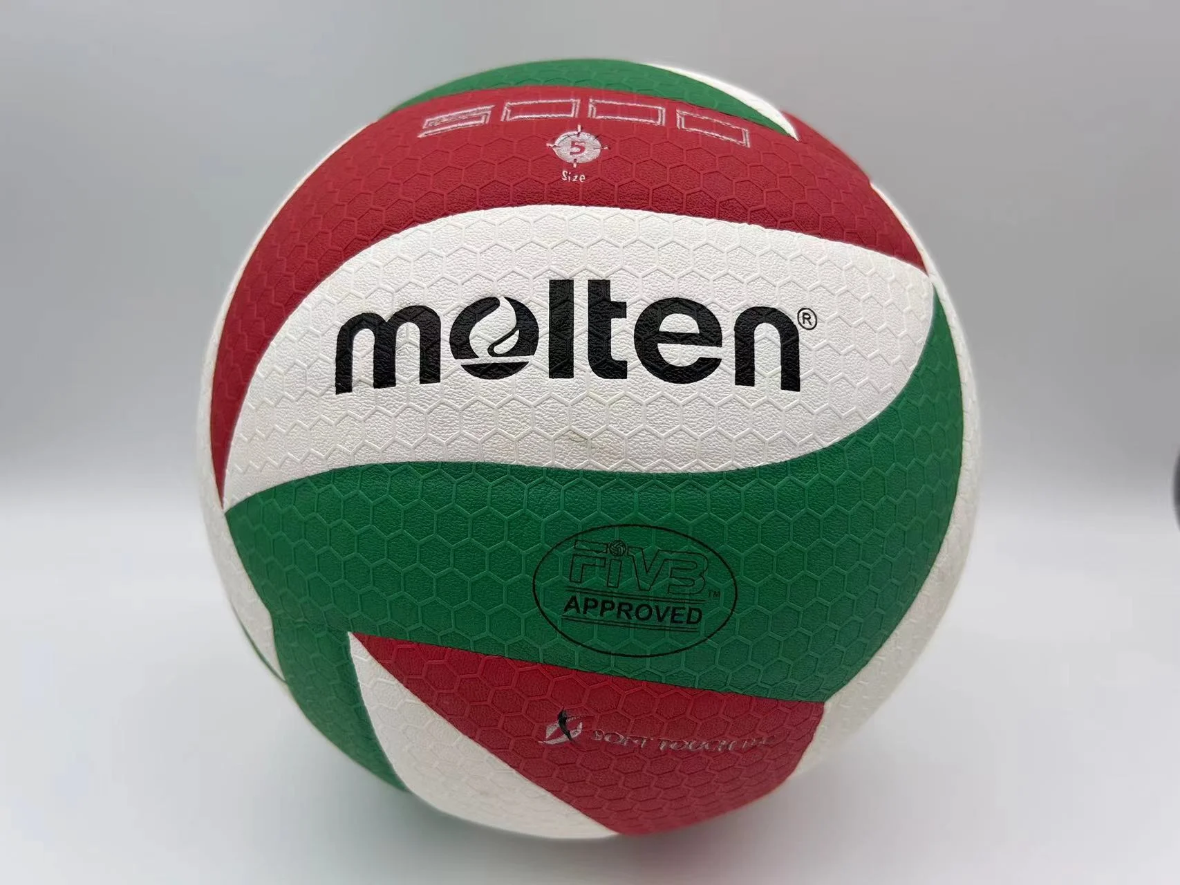 Size 5 Molten 5000 Soft Touch Laminated Volleyball Wholesale Official Pu Leather Custom Printed 50 Adults Racing Green Butyl