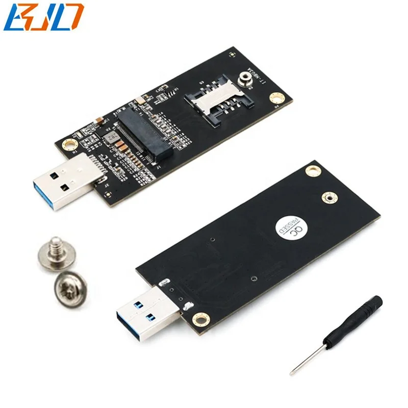 USB3.0 к M.2 M2 NGFF b-ключ конвертер адаптер платы с 6Pin Nano слот для sim-карты GPRS/3G/WLAN/WWLAN/GPS/4 г/LTE модуль