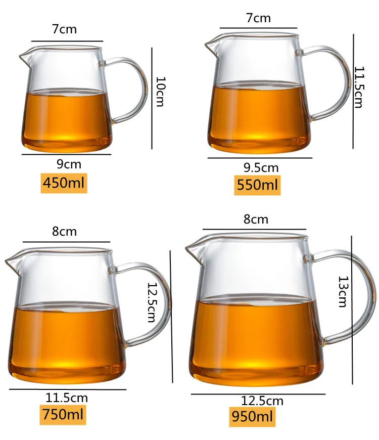 Оптовая продажа бессвинцовый стеклянный чайник из боросиликатного стекла с инфузией нержавеющей стали
