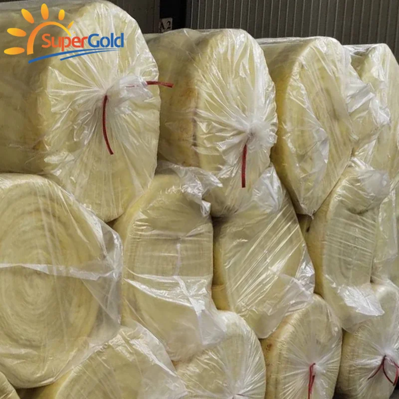 on wall using glass wool sound insulator
