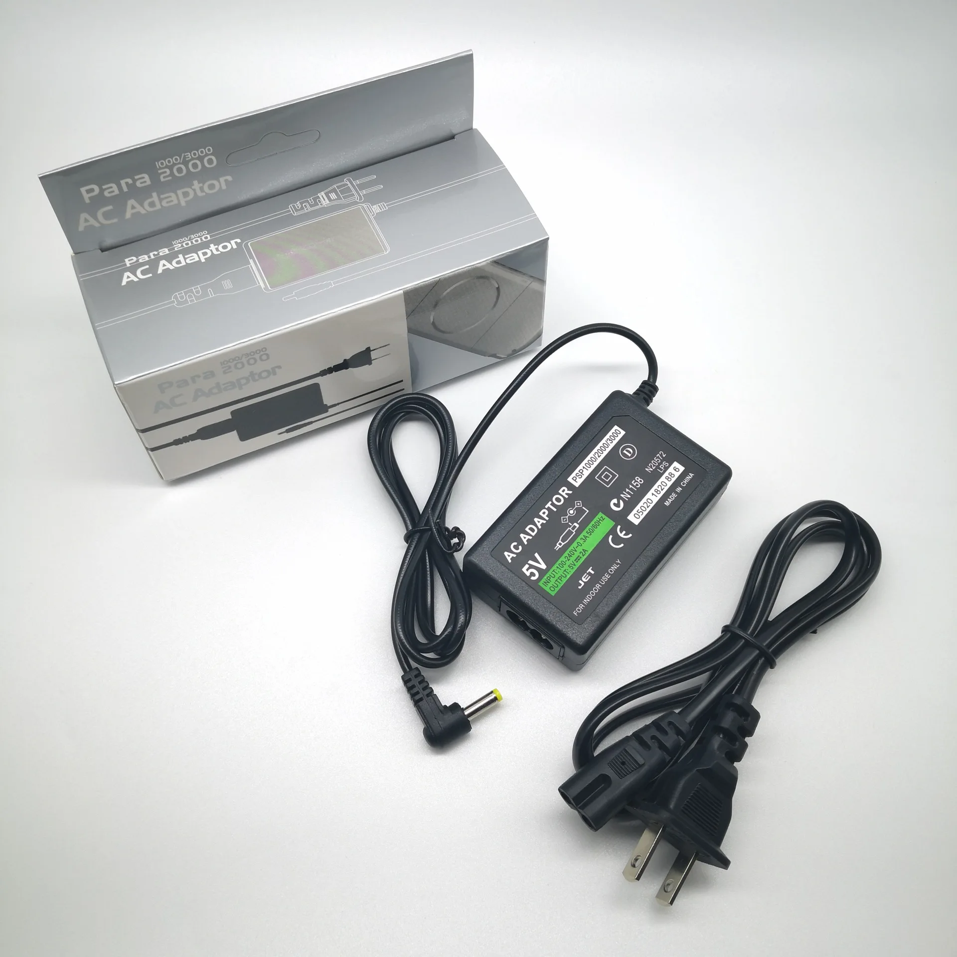 Подходит для адаптера переменного тока PSP PSP1000/2000/3000 адаптер с европейскими и американскими правилами