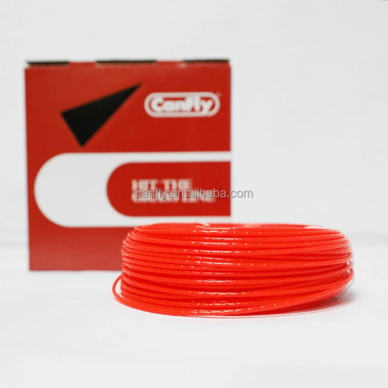 Canfly hot selling 2023 cheap price black trimmer head nylon trimmer line for grass cutter part