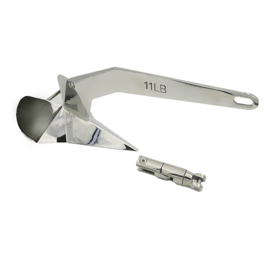 OEM AISI316 Stainless Steel Delta/Wing Boat Anchor Sea Anchor marine anchor