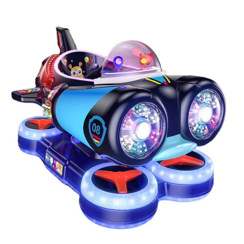 Coin Operated Games Plastic Kids Swing Car Mp5 Music Swing Machine Kiddie Ride