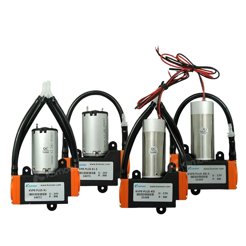 kamoer KVP8 PLUS 24V Miniature DC Brushed Motor Diaphragm Vacuum Pump