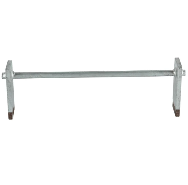 Customized H Shape Rod Tube Metal Bracket metal Stamping Galvanized Steel Metal Welding Parts with Zinc Plating Fabrication