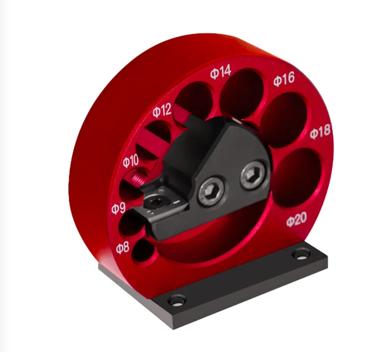 L-HT221 Carbide Inserts Dowel Maker Dowel Plate Wood Raw Materials Rods Wood Sticks Maker Dowel Round Bar Auxiliary Tool Metric