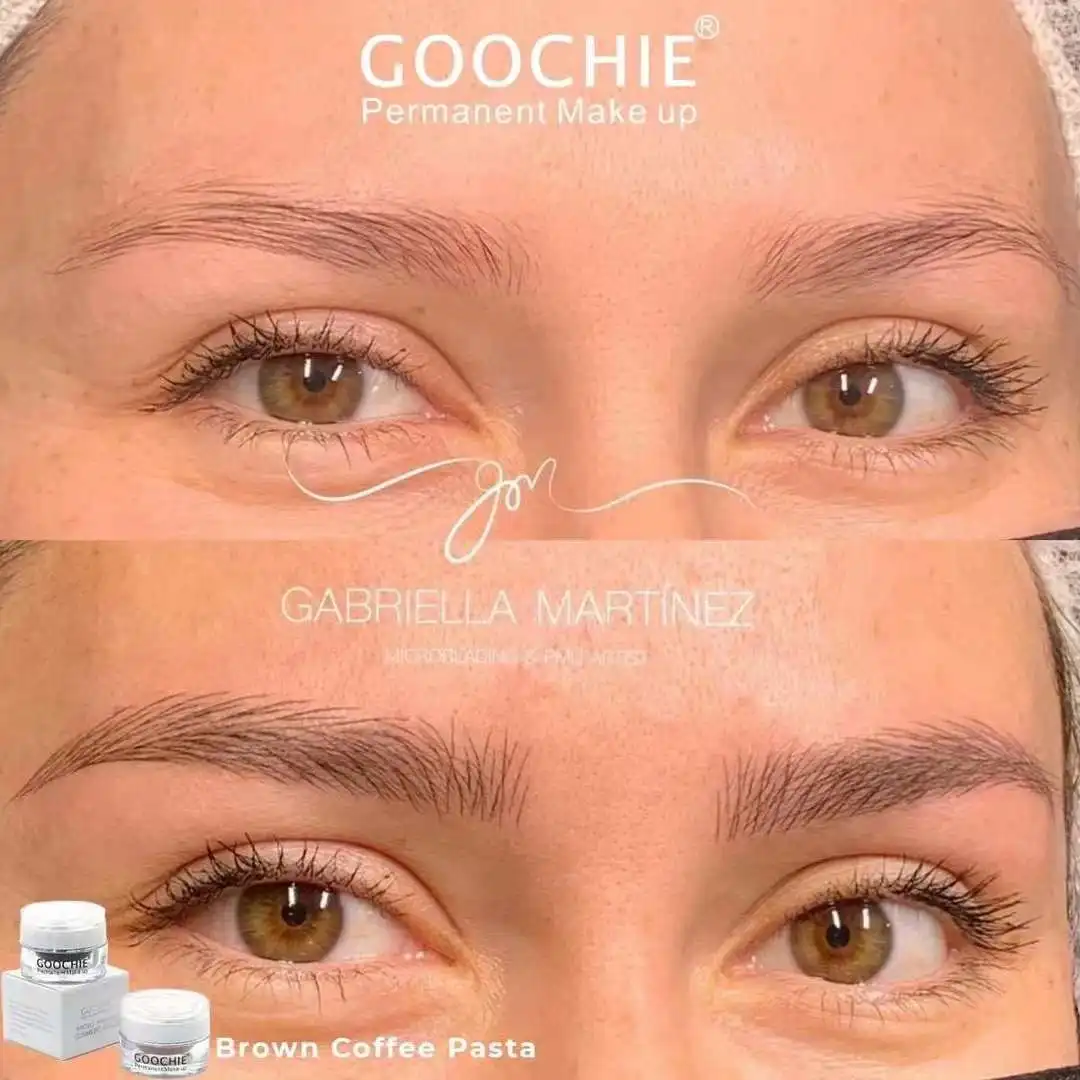 Goochie New PMU Microblading Tattoo Eyebrow Colors/Ink/Pigment Micropigmentacion Ink