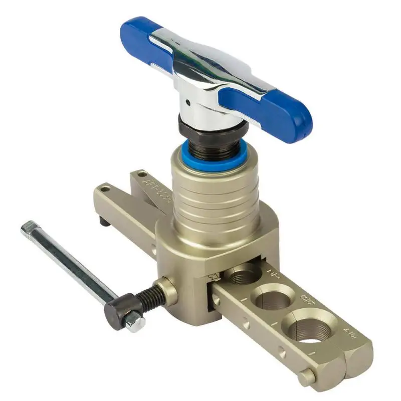 Carbon steel Durable Accurate 1/4 5/16 3/8 1/2 5/8 3/4 Copper tubing  Flaring tool Eccentric Cone Flaring tool set air condition