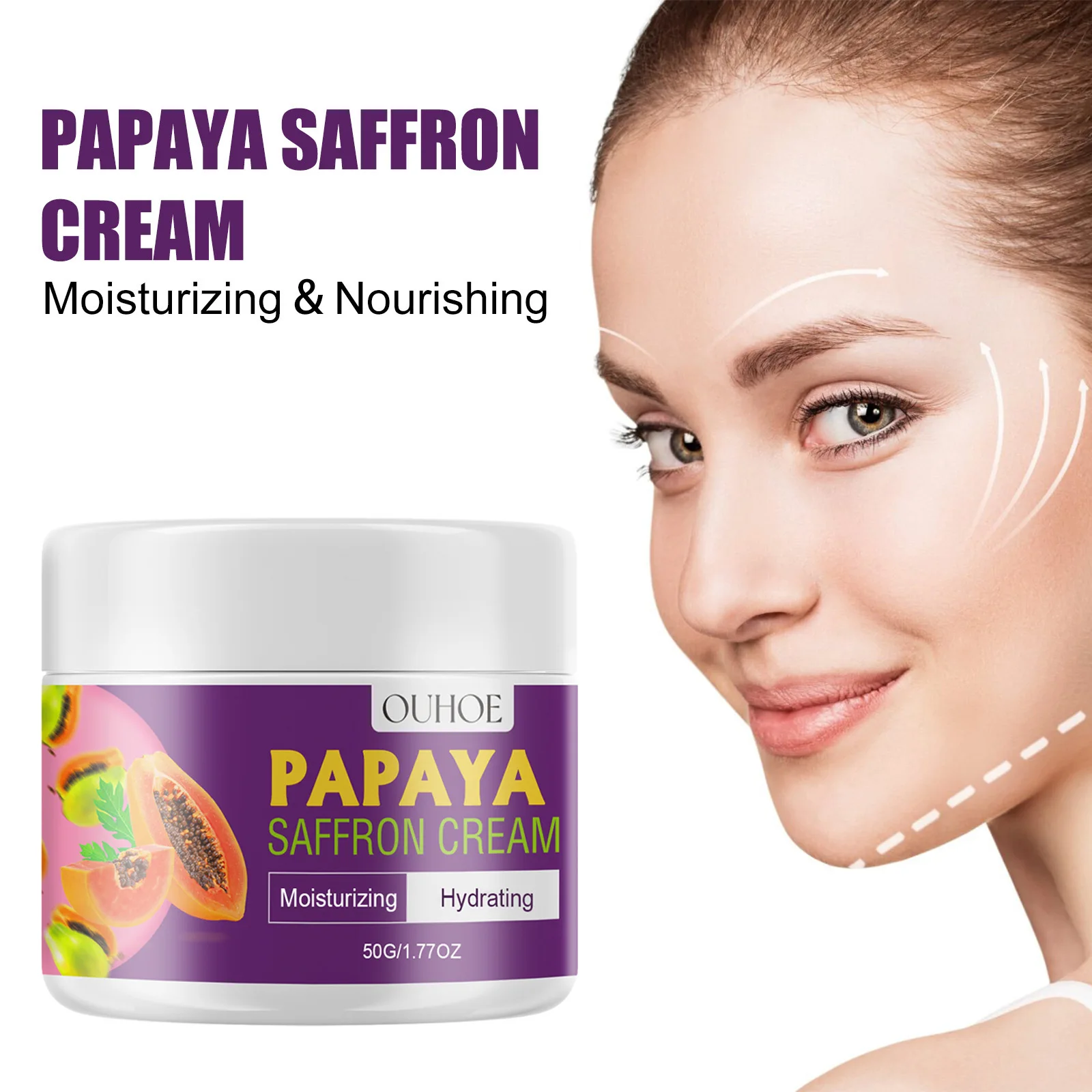 Facial Moisturizer firming and moisturizing skin, anti-wrinkle, anti-aging, lightening and redness skin care cream