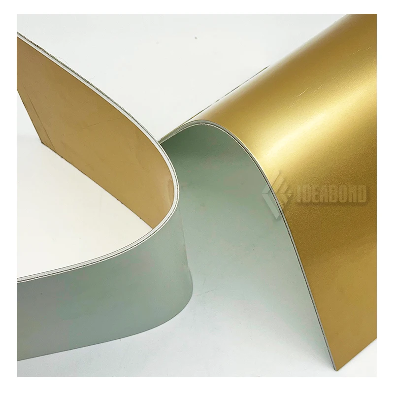 2024 Newly Designed Bendable Cladding Panels ACM Panels Bending Bent To Shape Unbreakable Core PVDF Aluminum Composite Panel