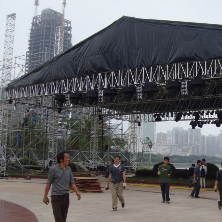 Stage Complete Set Truss Aluminium Heavy Duty Aluminum Truss Aluminum Truss Roof System