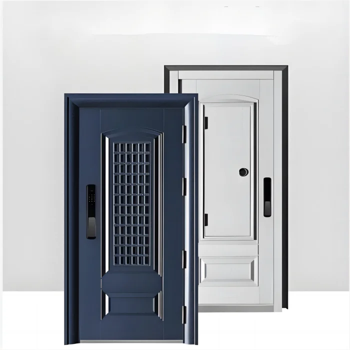 Metal Interior Door Manufacturer Modern Home Design Entryway House Security Steel Design Iron Door