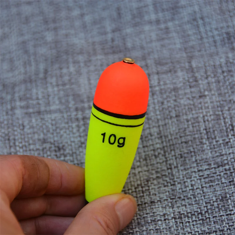 ZHUO RUN Wholesale 10g-120g Eva Fishing Floats Bobbers High Quality Fishing Tackle Surface Painting Sea-fishing Eva Float