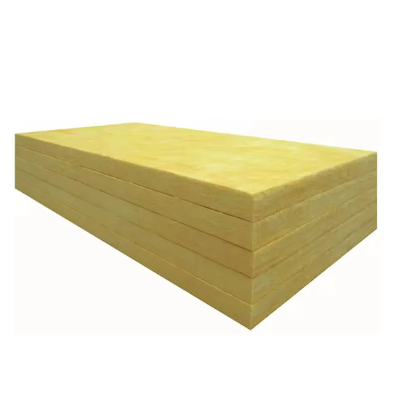 48kg/m3 fiberglass wool thermal insulation 50mm glasswool 100mm board