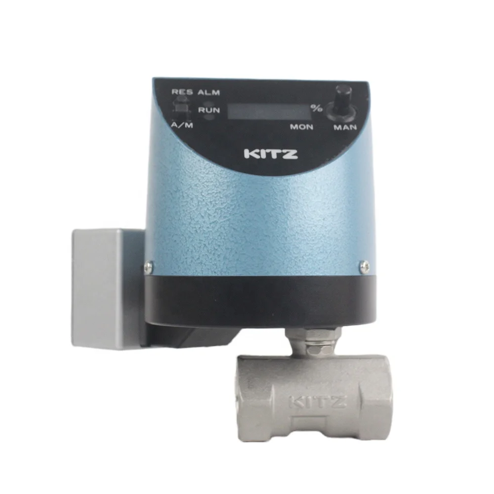 KITZ Type Electric Actuators/Class 10K stainless steel Ball Valves RDH124-UTE for general industries