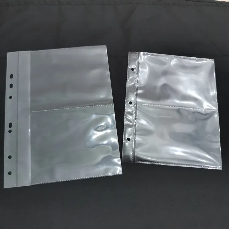 Plastic PP 4*6inch photo pocket loose leaf album book (Manufactory)