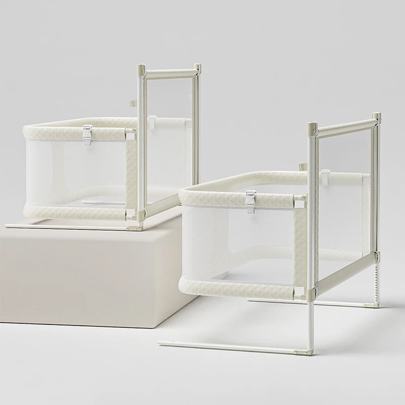 SeaMind Anti-Pressure Newborn Baby Crib for Dining and School Use Portable Foldable Bed Surround Modern Design